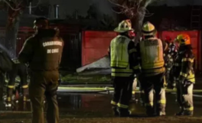 Mujer muere en incendio de casa en Chillán y su hija está grave debido a quemaduras