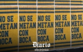 Barristas de Boca pegaron amenazantes mensajes antes del duelo copero con la UC