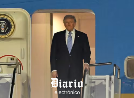 Trump arriba a Beijing para histórica reunión con Xi Jinping