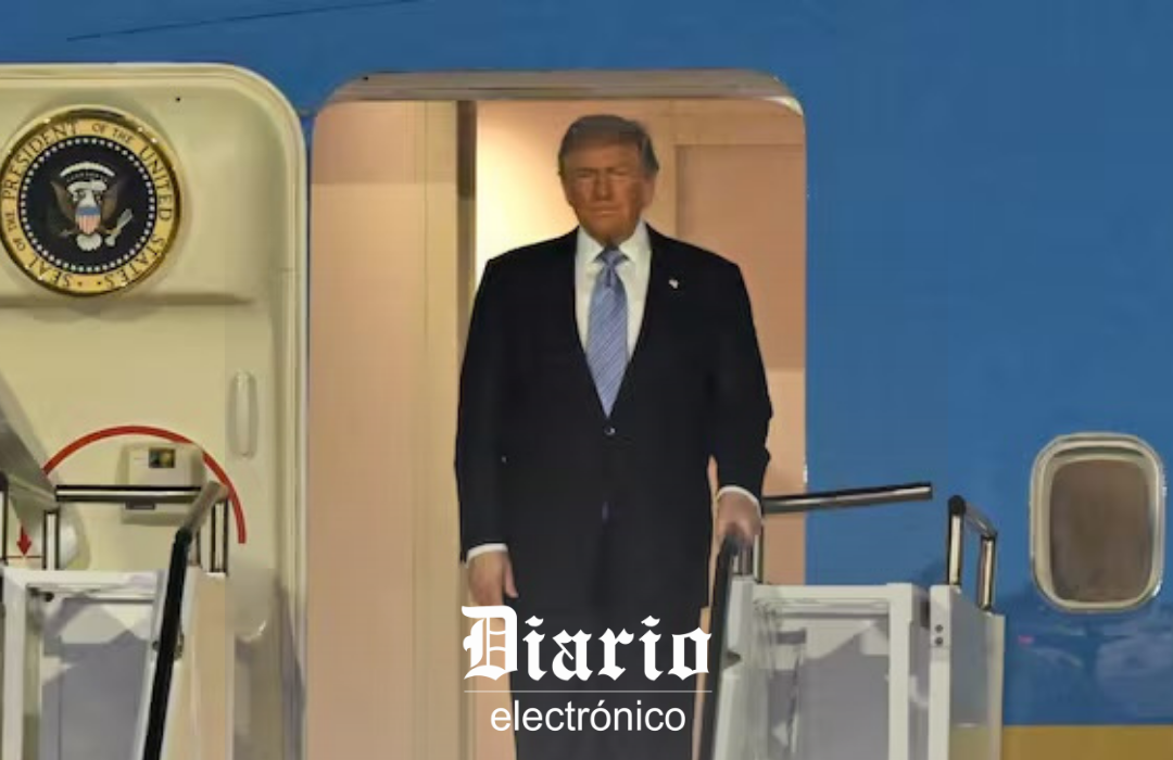Trump arriba a Beijing para histórica reunión con Xi Jinping