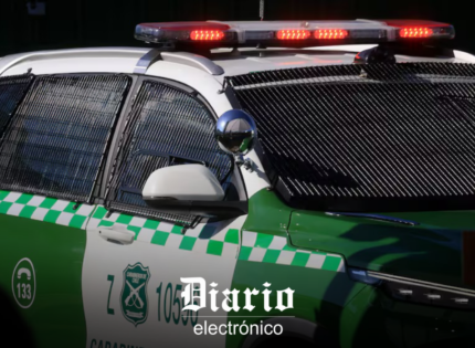 Dos sujetos detenidos deja persecución policial que terminó con un choque en Huechuraba