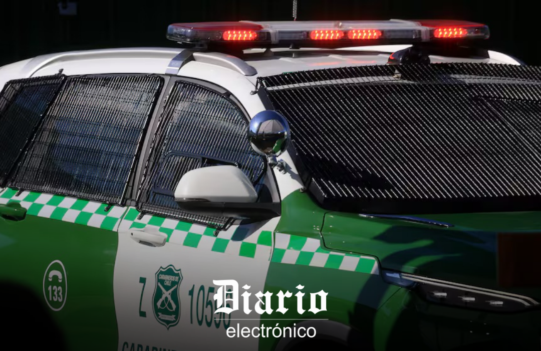 Dos sujetos detenidos deja persecución policial que terminó con un choque en Huechuraba