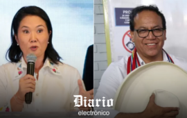 Keiko Fujimori (52%) mantiene su ventaja por sobre Roberto Sánchez (47%) con el 60% escrutado en Perú