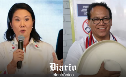 Keiko Fujimori (52%) mantiene su ventaja por sobre Roberto Sánchez (47%) con el 60% escrutado en Perú