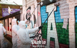 Las amenazas de muerte que ha recibido alcalde de Peñalolén por borrar murales de la Garra Blanca