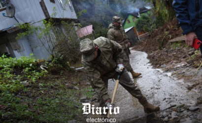 Temporal en el sur del país acumula 107 viviendas dañadas y 84 personas afectadas: lluvia volvería los próximos días