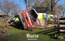 Conductor de carro de Bomberos que volcó en La Araucanía estaba bajo los efectos del alcohol