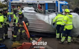 Accidente en Ruta 68 dejó un fallecido y un herido grave en dirección a Santiago