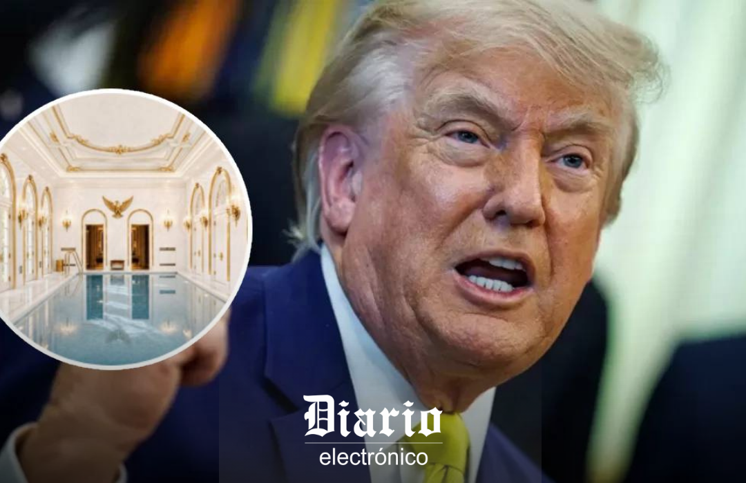 Trump nuevamente contra los medios: insinúa poner piscina donde está sala de prensa de la Casa Blanca