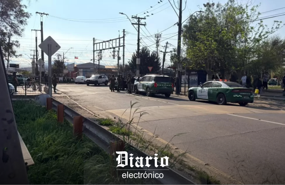 Carabinero recibe disparo en la cabeza en Lo Espejo: atacante murió tras enfrentamiento